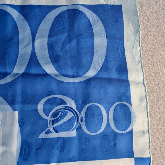 RARE! CARTIER silk scarf LIMITED EDITION - Picture 2 of 8